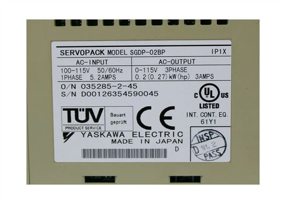Yaskawa SGDP-02BP Servopack Servo-Antriebe brandneu im Original