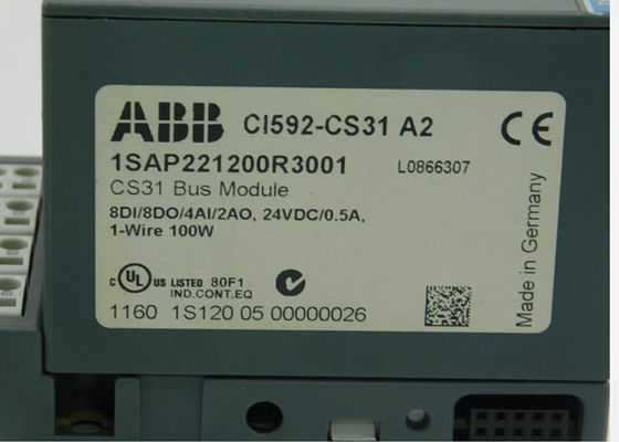 PLC-AC500 Modicon Quantum PLC mit ABB-Typbezeichnung CI592-CS31 62 mm Nettotiefe