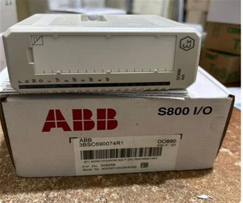 3BSC690074R1 ABB DO890 Digitale Ausgabe 4x1 Ch mit intrinsischer Sicherheitsschnittstelle