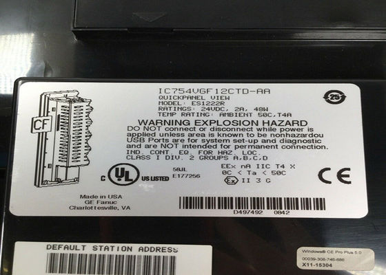 GE IC754VSI12CTD ES1222R IC754VGF12CTD mit einem Stromkabel von 12 oder 24 VDC