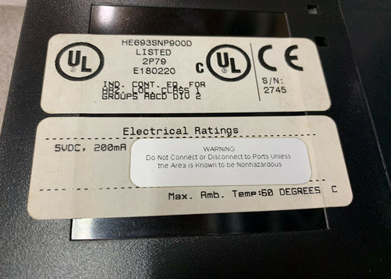 GE Fanuc HE693SNP900 Automatisierungsprodukt Horner elektrische Schaltanlage