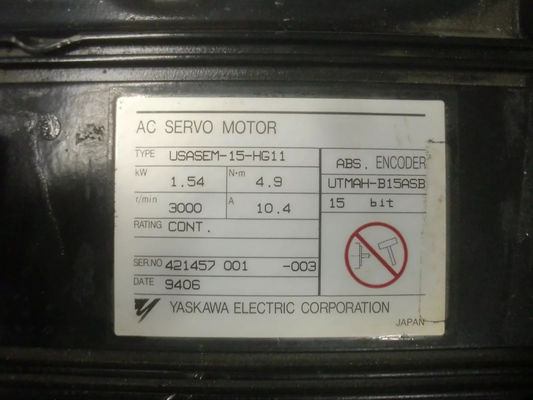 USASEM-15-HG11 Yaskawa AC 1540W Industrieller Servomotor Original