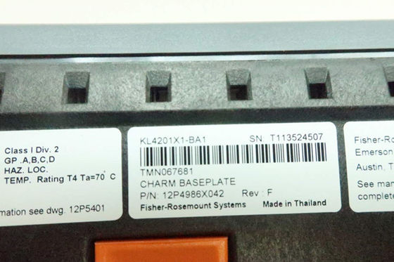 EMERSON DELTAV KL4201X1-BA1 SE4601T07 12P4986X052 Charm Basisplatte