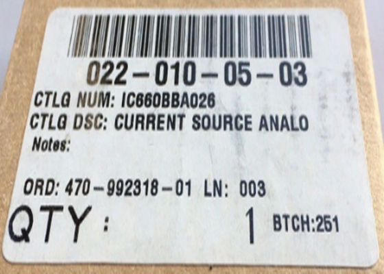 Der IC660BBA026 ist ein Genius Block I/O. Zuvor von GE Fanuc, Emerson Automation hergestellt
