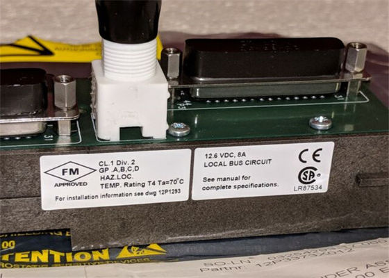 Emerson DeltaV Redundant Power Supply Module 4,3 kg mit Thermoelement-Kaltverbindungskompensation