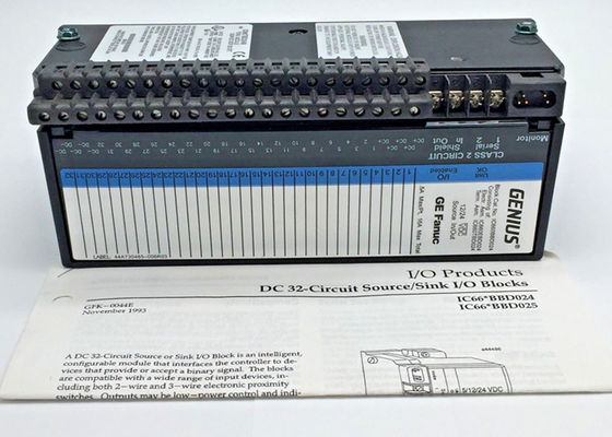 Der GE Fanuc IC660BBD024 ist ein intelligenter Hochdichte 32-Punkte diskreter Input / Output (I / O) -Block