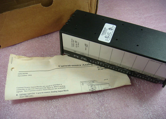 Der Eingangsblock IC660EBA026 ist ein Stromquelle-Eingangsblock mit einer Elektronikmontage