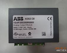 AO523 PLC-Analog Ausgang Auto I O Modul ABB Neues Original in der Box