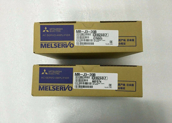 200 Watt Mitsubishi Melservo Industrial AC Servo Drive MR-J3-20B1 Ausgang 170V 1.5A Eingang 200-230V