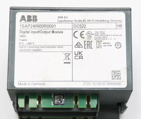 PLC 24V Digitales IO-Modul DC522 1SAP240600R0001 ABB Neu