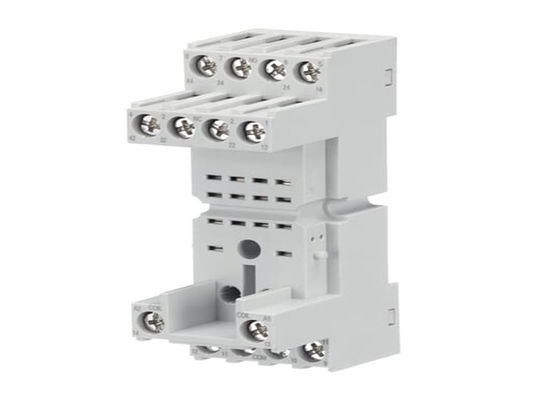 ABB CR-M4SS Standard-Steckdose für 2c/o oder 4c/o CR-M-Relais,Die CR-M4SS-Steckdose ist aus der Reihe der CR-M-Relais (Miniatur)
