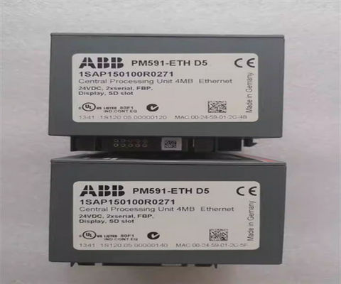 ABB PM591-ETH 1SAP150100R0270 AC500 Steuerungsmodul