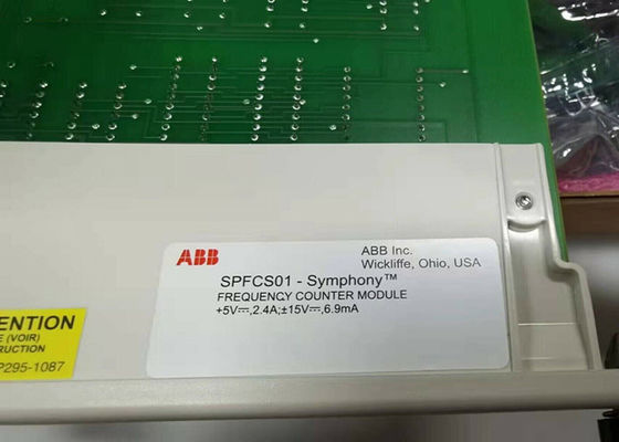 ABB SPFCS01 Frequenzzählermodul für Harmony Rack, zwei Turbinengeschwindigkeitskanäle 3 bis 12,5 KHz ersetzt