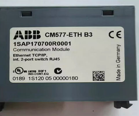 1SAP170700R0001 ABB CM577-ETH Kommunikationsmodul Redundante Stromversorgungsmodule