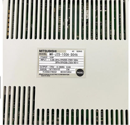AC SERVO DRIVER MR-J2S-100A-S046 3 Phase MITSUBISHI Melservo Industrieverstärker