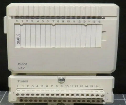 ABB DI801 3BSE020508R1 Digitale Eingabe 24V 16 ch Redundante Stromversorgungsmodule