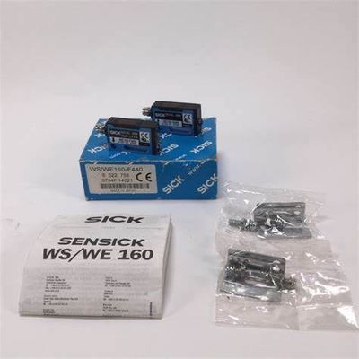 SICK WS/WE160-F440 680nm sichtbarer roter Kunststoffoptischer Sensor mit 15 mm