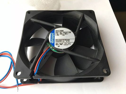 Kompakter 3414 NHH Industriezentrifugalventilator mit 35000 Stunden Lebensdauer L10