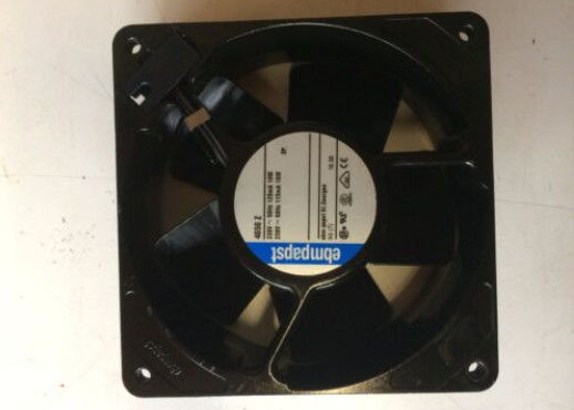EBMPAPST 4656 Z Industrieller Zentrifugalventilator mit bemaltem schwarzem Stahlantrieb