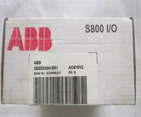 3BSE038415R1 ABB AO810V2 Analog-Ausgang Redundante Stromversorgungsmodul