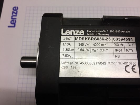 Lenze MDSKSRS036-23 Servomotor Nennleistung 0,54 kW