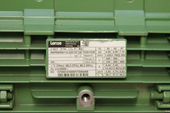 Lenze MHFMARS112-22C1C Spannungsbewertung Betriebsspannungsbereich.