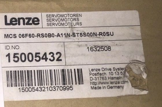 Lenze MCS 06F60-RS0B0-A11N-ST5S00N-R0SU Synchroner Servomotor