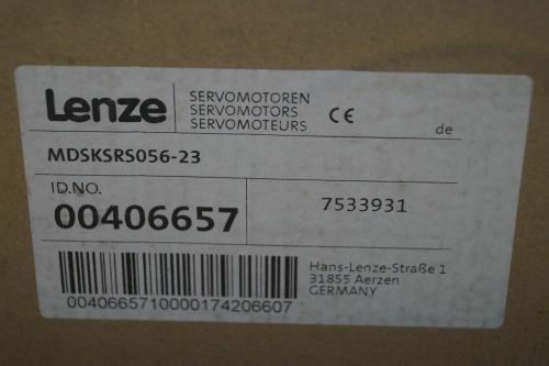 LENZE MDSKSR056-23 Industrielle Servoantriebe Nennspannung 220