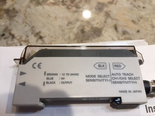 Kompakter DIN-Straßenfaseroptischer Sensor für industrielle Automatisierung