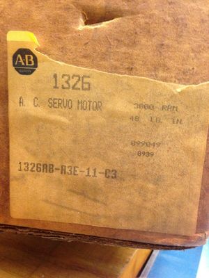 AB 1326AB-A3E-11-C3 Drehmoment-Plus-Serie, Wechselstrom-Servomotoren