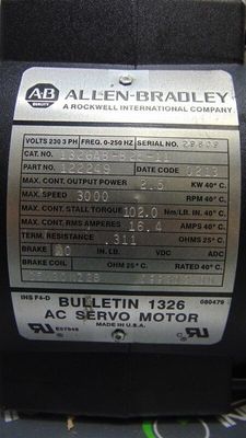Versatile AC-Servomotoren AB 1326AB-B2E-11 für verschiedene industrielle Zwecke