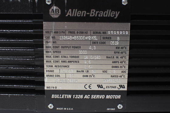 AB 1326AB-B530E-M2K5L B Wechselstromservomotoren zur Präzisionssteuerung