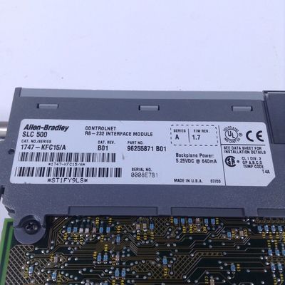 SLC500 ControlNet RS-232 Schnittstellenmodul AB 1747-KFC15