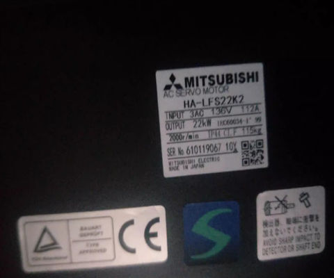 Mitsubishi Servomotor HA-LFS22K2-S3 Drehzahl 2000V/P, für MR-J2S Servomotor