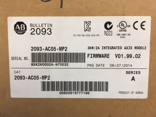 Allen-Bradley 2093-AC05-MP2 Kinetix 2000 integriertes Achsenmodul