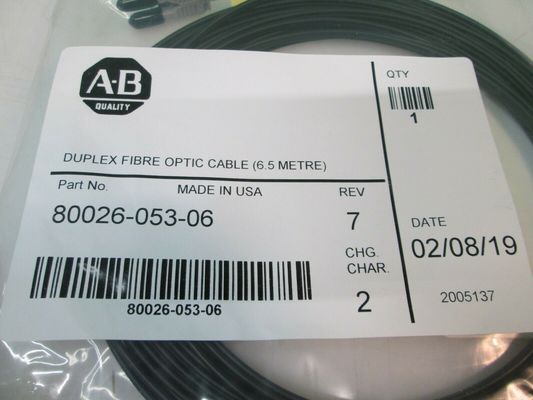 Allen-Bradley 80026-053-06 Duplex-Faseroptikkabel 5,5 M