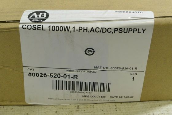 Allen-Bradley 80026-520-01-r 1500W 1PH Wechselstromversorgung
