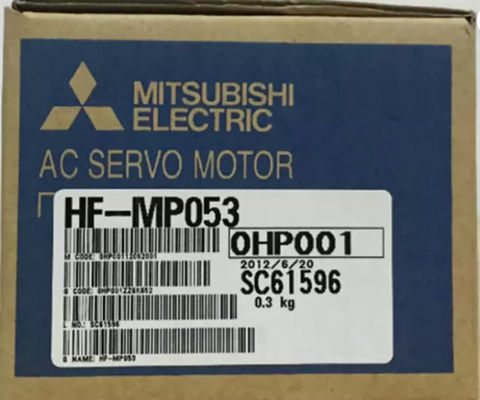 Motor Servo Mitsubshi HF-MP053 Wechselstrom-Servoverstärker Niedrige Trägheit