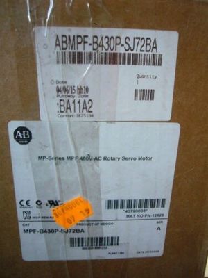 Allein-Bradley MPF-B430P-SJ72BA MPF-Serie MPF 480V Wechselstrom-Rotationsservomotor