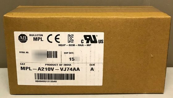 Allein-Bradley MPL-A210V-VJ74AA MP-Serie MPL 240V Wechselstrom-Rotationsservomotor