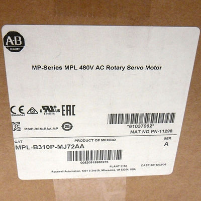Allein-Bradley MPL-B310P-MJ72AA MPL-Serie MPL 480V Wechselstrom-Rotationsservomotor