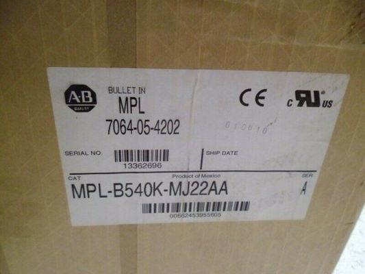 Allein-Bradley MPL-B540K-MJ22AA MPL-Serie MPL 480V Wechselstrom-Rotationsservomotor