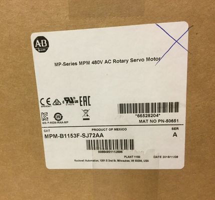 Allein-Bradley MPM-B1153F-SJ72AA MPM-Serie MPM 480V Wechselstrom-Rotationsservomotor