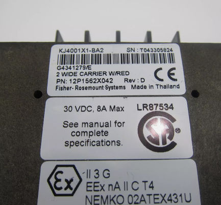 EMERSON DELTAV KJ4001X1-BA2 POWER CONTROLLER 2 Breitflächig