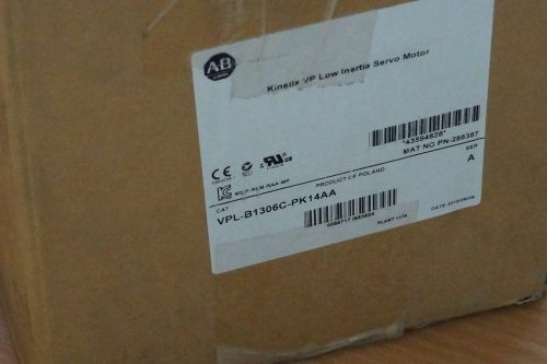 Allen-Bradley VPL-B1306C-PK14AA Kinetix VP Niedrigträglichkeitsservomotor