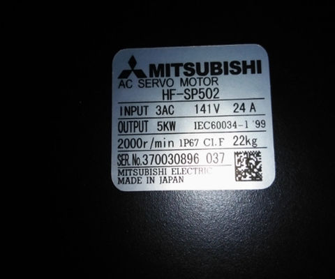 Mitsubishi HF-SP502 Servomotor mit mittlerer Trägheit 5 kW HFSP502