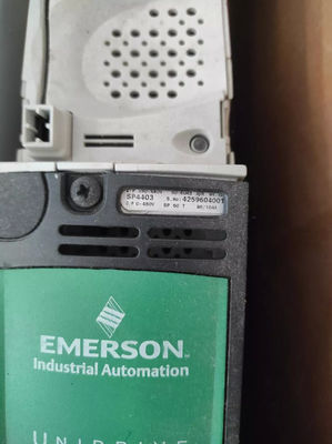 EMERSON SP4403 Steuertechniken Emerson Einantrieb Frequenzrichter