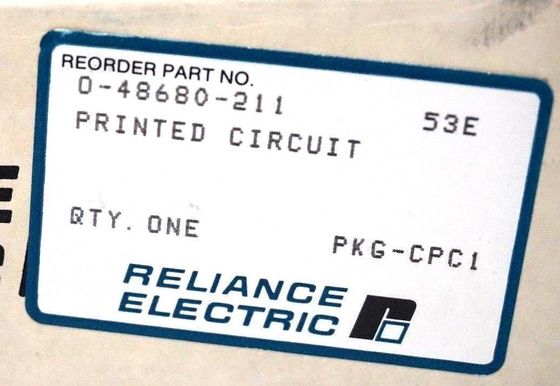 RELIANCE 0-48680-211 Reliance Elektro-PC-Tachometer-Antriebsbrett