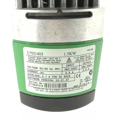 EMERSON UNI1403 Steuerungstechniken Emerson Einantrieb Frequenzmessgerät