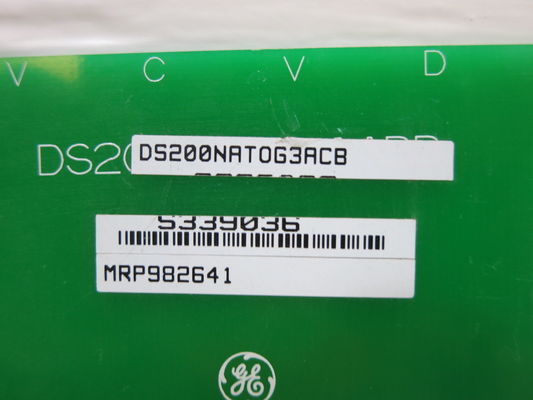 General Electric DS200NATOG3A Hilfsoberflächen-Panel